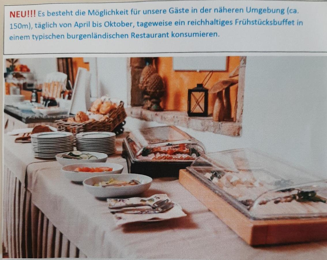 Penthouse Griemann 1 Mit Infrarotkabine Und Eigener Dachterrasse Fuer Max 4 Personen Illmitz Zewnętrze zdjęcie