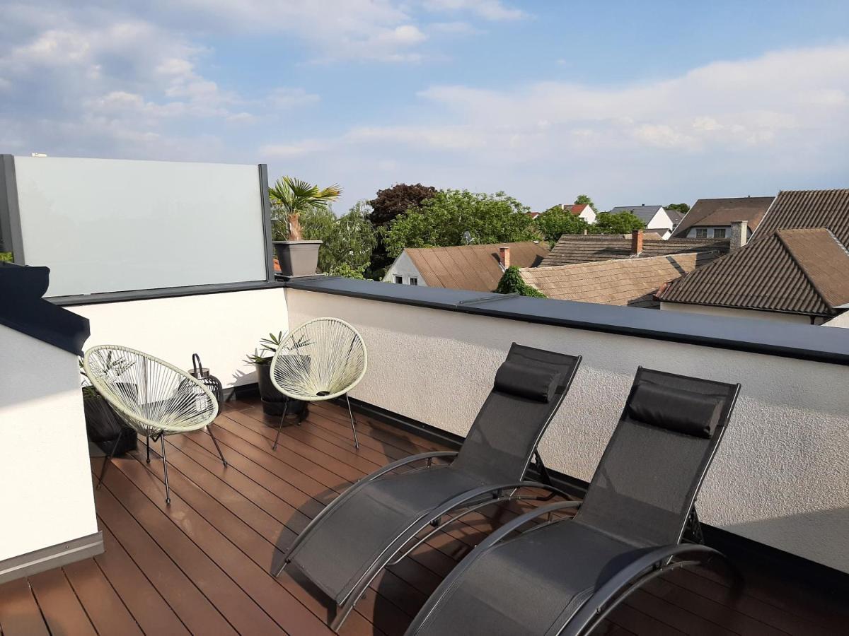Penthouse Griemann 1 Mit Infrarotkabine Und Eigener Dachterrasse Fuer Max 4 Personen Illmitz Zewnętrze zdjęcie